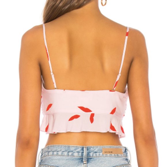 LPA Tie Front Bandeau Lips - Picture 3 of 11